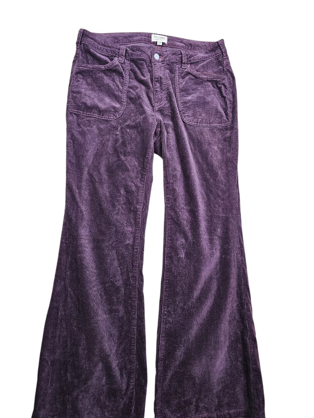 PILCRO Anthropologie High Rise Flared Corduroy Jeans In 16W - Picture 1 of 7